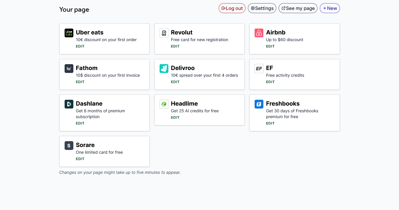 Dashboard preview