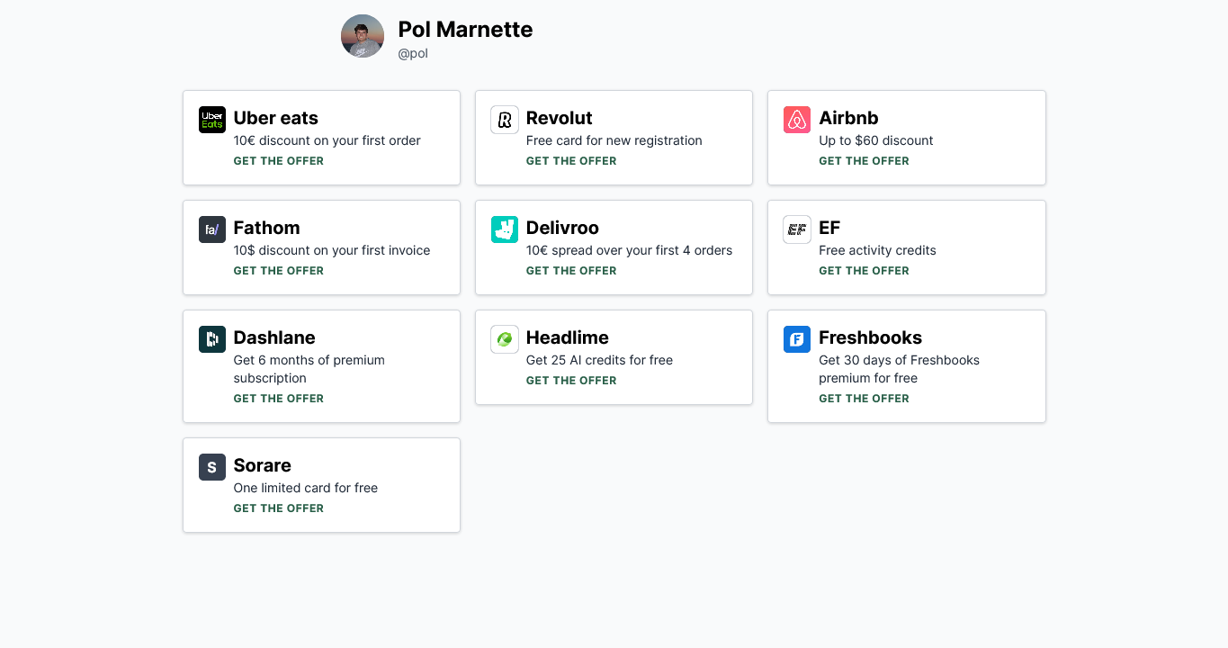 Public page preview